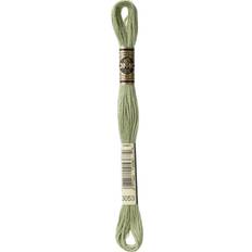 DMC 6-Strand Embroidery Cotton 8.7yd-Green Grey Pk 12