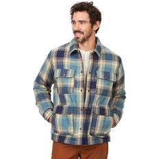 Jeremy Flannel Shirt - Dusty Teak/Ivory –