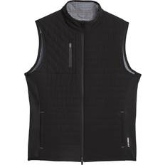 Puma Men Vests Puma Scotia Quilted Vest, Black, Golf Outerwear