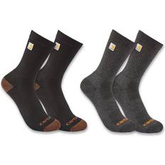 Carhartt Men Underwear Carhartt Midweight Logo Crew Socks 2-Pack