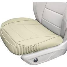 FH Group Ultra Comfort Leatherette Rear Set Seat Cushions with Bonus Air Freshener, Gray