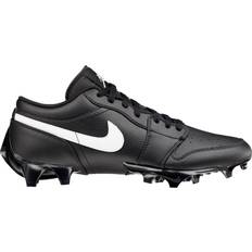 Faux Leather Soccer Shoes Nike Jordan 1 Low TD Cleat 2023 M - Black/White