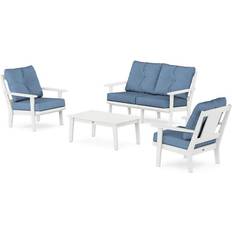 Outdoor Lounge Sets Polywood Prairie Outdoor Lounge Set