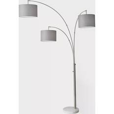 Arc lamp marble base Adesso 3-Arm Bowery Arc Floor Lamp 74"