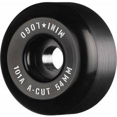 Skateboard mini Mini Logo Skateboard Wheels A-cut 54mm 101A Black 4-pack