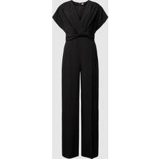 Hugo Boss Damen Jumpsuits & Overalls Hugo Boss Slim-Fit Jumpsuit mit Wickelfront