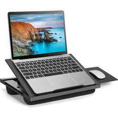 Laptop Stands Huanuo Adjustable Lap Desk with 6 Adjustable Angles Detachable Mouse Pad & Dual for