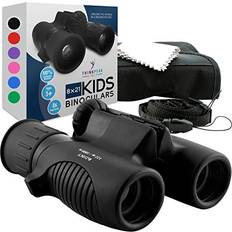 Think Peak Toys Binoculars for Kids High Resolution 8x21 Black