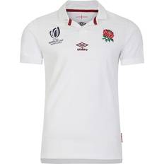 Umbro England Rugby World Cup 2023 Home Classic Short Sleeve Jersey Jr