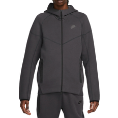 Nike Herren - Hoodies - L Pullover Nike Men's Sportswear Tech Fleece Windrunner Full Zip Hoodie - Anthracite/Black