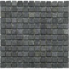 Mosaik KNG Mosaikfliese Schiefer 30 schwarz Steinmaß: ca. 2,3 2,3 - 0776106216