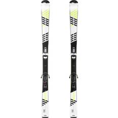 Wedze Skis with Bindings Piste - White/Yellow
