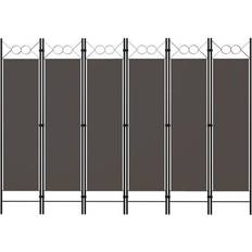 vidaXL 6-Panel Raumteiler 240x180cm