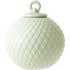 Lyngby Porcelain Rhombe Soft Green Dekorasjon