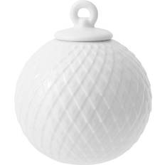 Lyngby Porcelain Rhombe White Zierelement