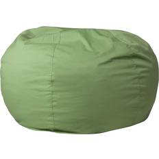 Flash Furniture Duncan Oversized Solid Green Bean Bag