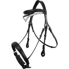 John Whitaker Equestrian John Whitaker Lynton Leather Snaffle Bridle With Spare Browband