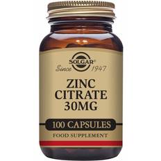 Solgar Zinc Citrate 30 mg 100