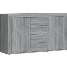 Natur Sideboards vidaXL 815493 Grey Sonoma Sideboard 120x69cm