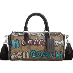 Coach X Mint + Serf Lacey Crossbody In Signature Canvas - Silver/Khaki Multi