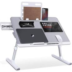 Laptop bed tray desk adjustable laptop stand for bed foldable laptop table