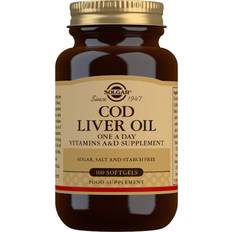 Hjerner Kosttilskudd Solgar Cod Liver Oil 100 st