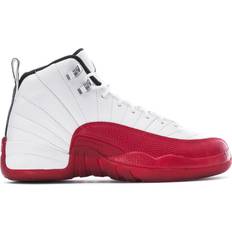 Kids jordan 4 Nike Air Jordan 12 Retro GS - White/Varsity Red/Black