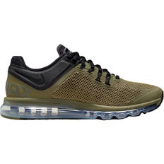 Green Sport Shoes Nike Air Max 2013 M - Medium Olive/Metallic Silver/Black
