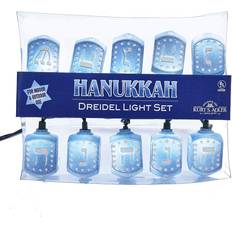 Kurt Adler Hanukkah Dreidel Fairy Light 10