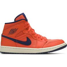Nike Air Jordan 1 Mid W - Turf Orange/Blue Void