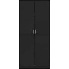 vidaXL 800622 Black Kleiderschrank 80x180cm