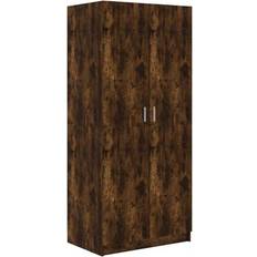 vidaXL 815351 Smoked Oak Garderobe 80x180cm