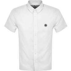 Pretty Green Oxford Short Sleeve Shirt - White