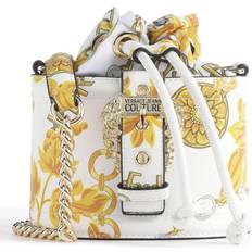 Hvite Bøttevesker Versace Mini Bucket Bag - White