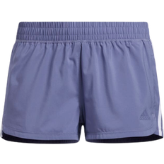 Adidas Pacer 3-stripes Woven Shorts - Orbit Violet/White