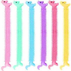 6 Pack Unicorn Stretchy String Fidget