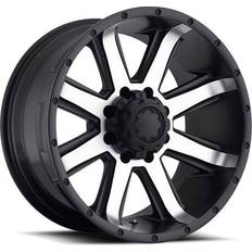 Ultra Crusher 195 Machined Black 16x8 6/4.5 ET15 CB71.80