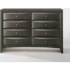 Acme Furniture Chest of Drawers Acme Furniture Ireland Storage Dresser Gray Oak Chest of Drawer 17x41"