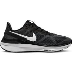 Nike 49 ⅓ - Damen Laufschuhe Nike Structure 25 W - Black/Dark Smoke Grey/White