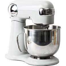 Beautiful 5.3Qt Capacity Lightweight & Powerful Tilt-Head Stand Mixer, White Icing by Drew Barrymore