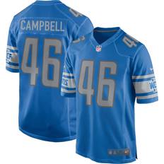 Nfl jersey Nike Jack Campbell Blue Detroit Lions 2023 NFL Draft First Round Pick Game Jersey