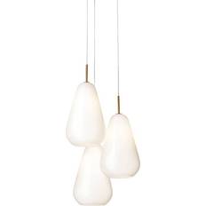 Nuura Anoli Gold / Opal Pendelleuchte 35.5cm