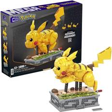 Pokémon Toys Mattel Mega Pokémon Motion Pikachu Building Brick Set with Mechanized Motion 1095pcs