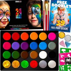 Maydear 16 colors Oil Based Face Painting Kit for Kids, Professional Face  Paint