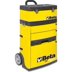 Beta C41H 19.49-in 3-Drawer Yellow Metal Lockable Tool Box 041000012