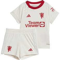Baby Fotballsett adidas Manchester United Third Babykit 2023/24