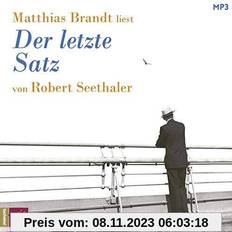 Deutsch - Literatur der Moderne & Gegenwart Hörbücher Der letzte Satz (Hörbuch, CD, 2020)