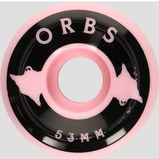 Rosa Komplette skateboards Welcome Orbs Specters Conical 99A 53mm Hjul rosa