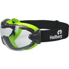 Justerbar Vernebriller Hellberg Safety Glasses Neon