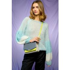 Noella Gensere Noella Liana Knit Sweater - Lightblue/White